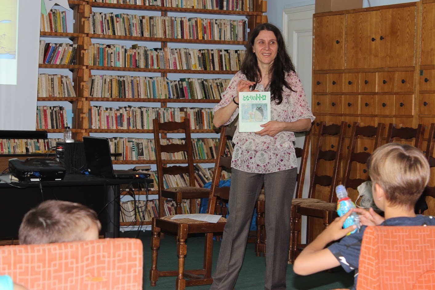 Amelia and the book