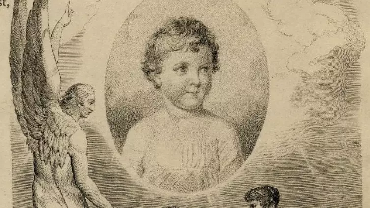 Blake engraving of children and childhood