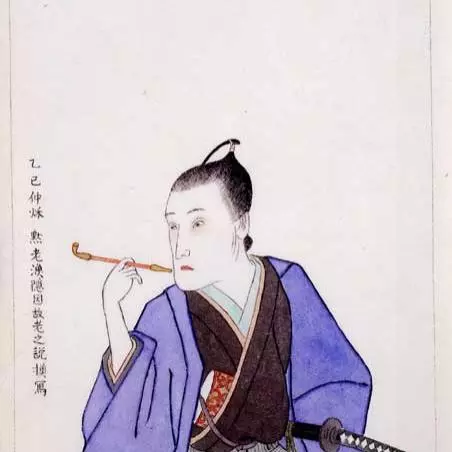 Portrait of Hiraga Gennai (Keio University Library, Mita Media Center)