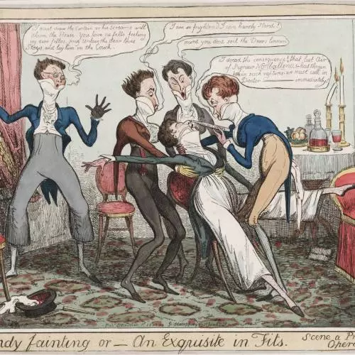 Dandy fainting