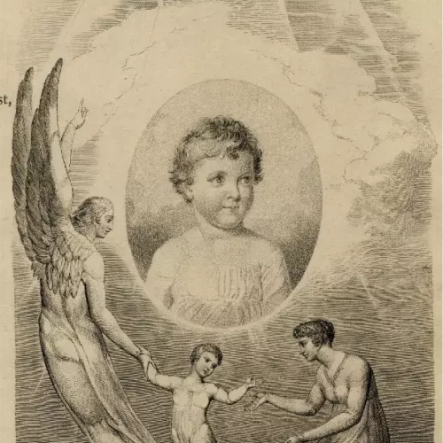 Blake engraving of children and childhood