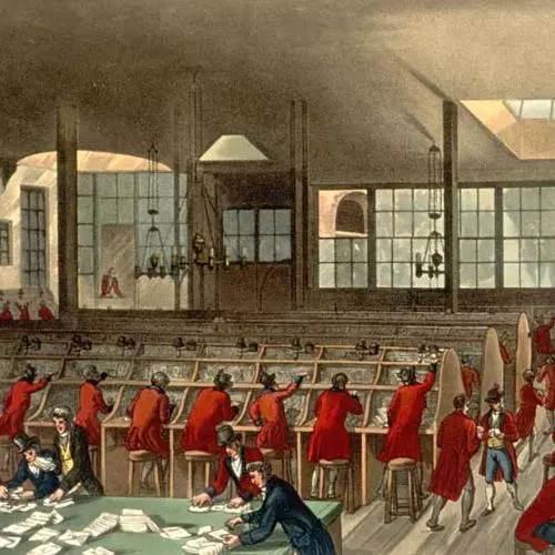 Illustrated picture of the Post Office