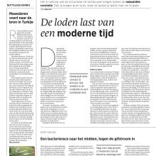 Screenshot of article from Dutch newspaper